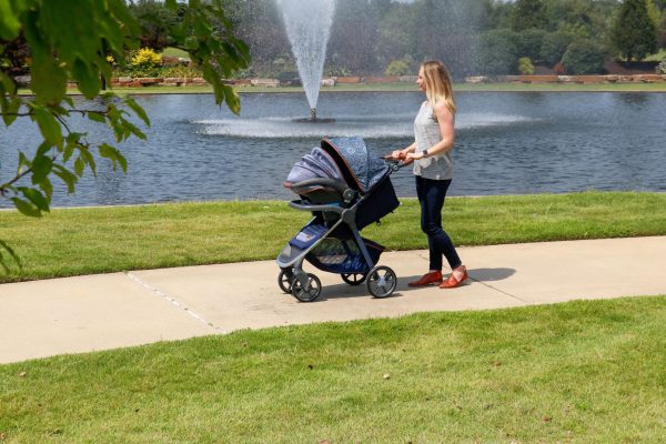 Monbebe Dash Travel System Stroller and Infant Car Seat, Boho - Image 12