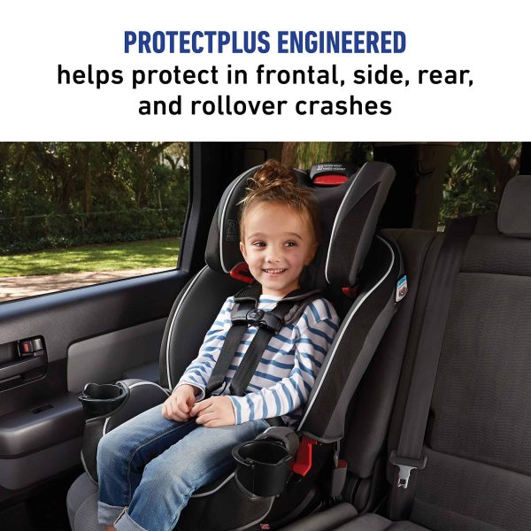 Graco SlimFit 3 in 1 Car Seat -Slim   Comfy Design Saves Space in Your Back Seat, Darcie, One Size - Image 7