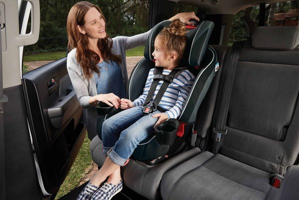 Graco SlimFit 3 in 1 Car Seat -Slim   Comfy Design Saves Space in Your Back Seat, Darcie, One Size - Image 4