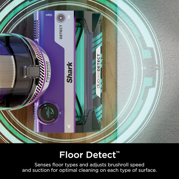 PowerDetect Upright Vacuum with DuoClean Detect Technology, Self-Cleaning Brushroll, and XL Dustcup   Eggplant - Image 10