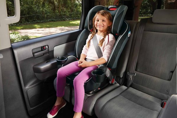 Graco SlimFit 3 in 1 Car Seat -Slim   Comfy Design Saves Space in Your Back Seat, Darcie, One Size - Image 3