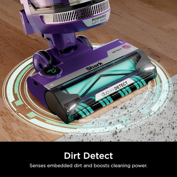 PowerDetect Upright Vacuum with DuoClean Detect Technology, Self-Cleaning Brushroll, and XL Dustcup   Eggplant - Image 11