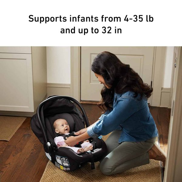 Graco SnugFit 35 Infant Car Seat | Baby Car Seat with Anti Rebound Bar, Gotham - Image 2