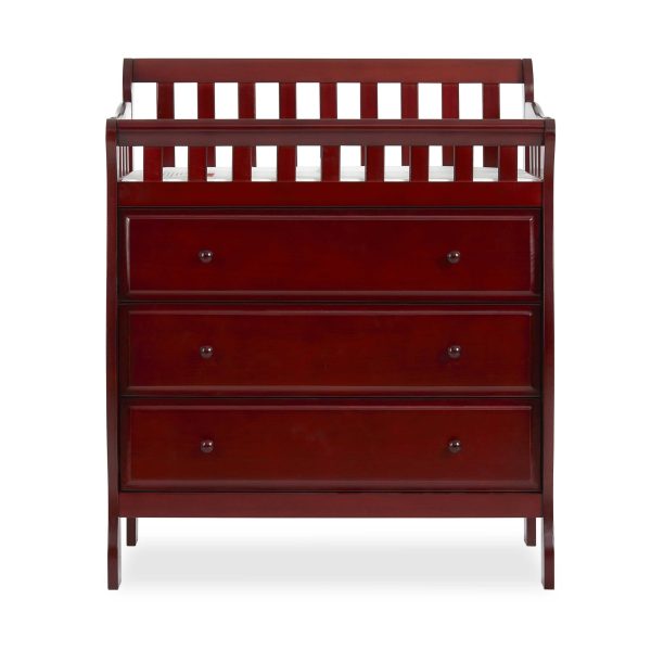 Dream On Me Marcus Changing Table And Dresser, Cherry - Image 7