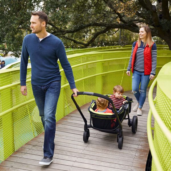 Evenflo Pivot Xplore All-Terrain Stroller Wagon (Wayfarer Black) - Image 11
