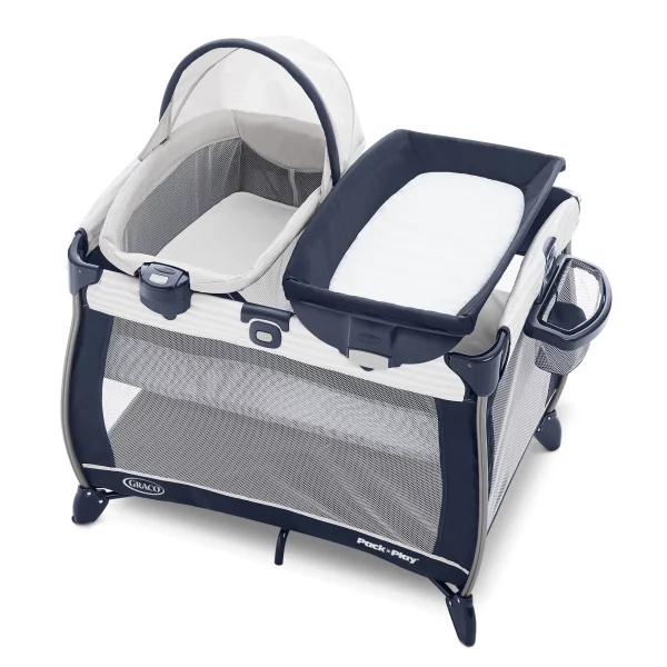 Graco Pack  n Play Quick Connect Portable Bassinet Playard   Alex