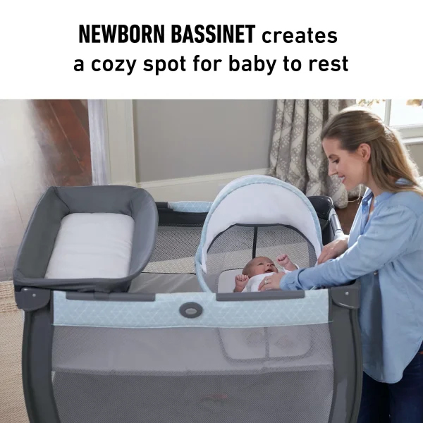 Graco Pack  n Play Care Suite Bassinet Playard   Wells - Image 6