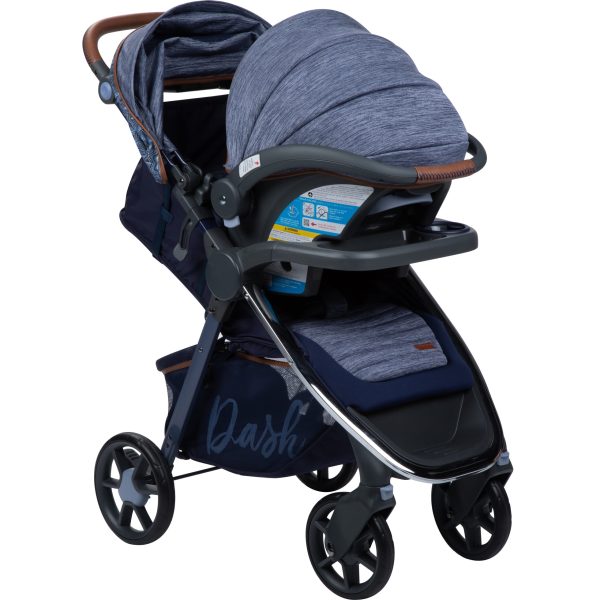 Monbebe Dash Travel System Stroller and Infant Car Seat, Boho - Image 10