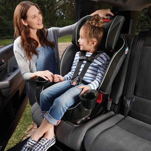 Graco Slimfit 3 in 1 Car Seat, Slim   Comfy Design Saves Space in Your Back Seat (Annabelle, Slimfit) - Image 3