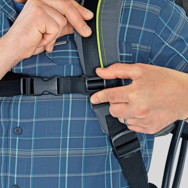 Chicco SmartSupport Aluminum Frame Backpack Carrier, Lightweight Baby Backpack Carrier | Solar/Grey   New Model - Image 4
