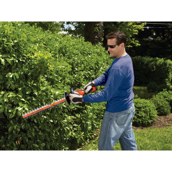 LHT2436 40-Volt Max 24-in Dual Cordless Electric Hedge Trimmer 1.5 Ah (Battery   Charger Included) - Image 4