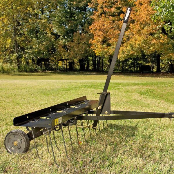 Brinly DT-402BH-A Tow Behind Dethatcher with Transport Mode - Image 7