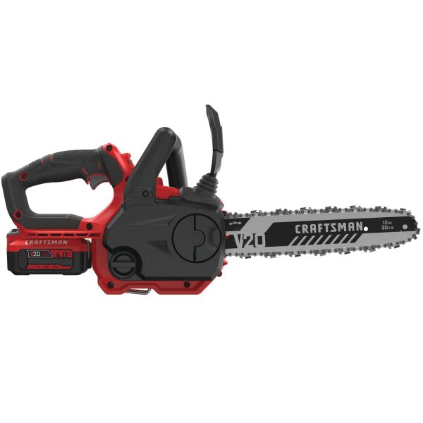 CMCCS620M1 V20 20-volt Max 12-in Cordless Electric Chainsaw 4 Ah (Battery   Charger Included) - Image 7