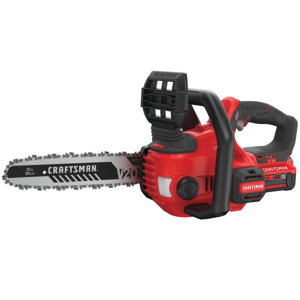 CMCCS620M1 V20 20-volt Max 12-in Cordless Electric Chainsaw 4 Ah (Battery   Charger Included)