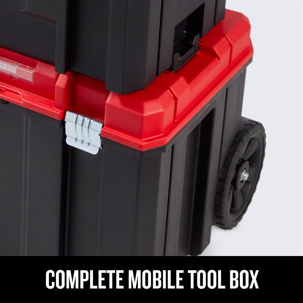 CMST60402 VERSASTACK 17.126-in Plastic; Metal Wheels Lockable Tool Box - Image 8