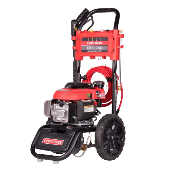 CMXGWFN061146 3000 PSI 2.4-Gallon-GPM Cold Water Gas Pressure Washer (CARB)