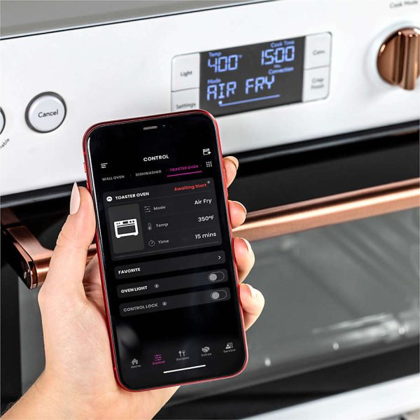 Café Couture Matte White Air Fryer Toaster Oven - Image 8