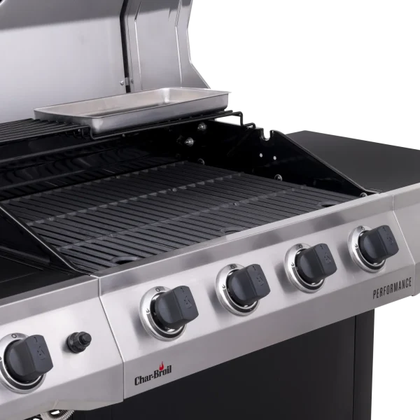 Charbroil Performance Series 4-Burner Propane Gas Grill Cart with Side Burner - Image 13