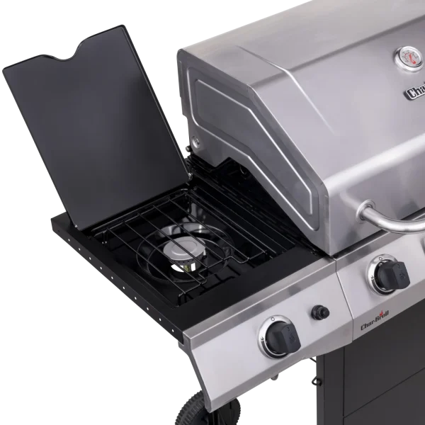 Charbroil Performance Series 4-Burner Propane Gas Grill Cart with Side Burner - Image 11