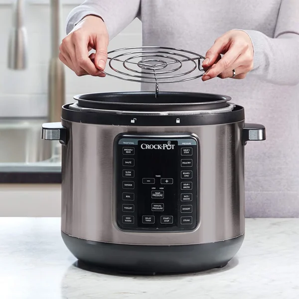 Express Crock: 8-Qt. Pressure Cooker   Multi-Cooker - Image 6