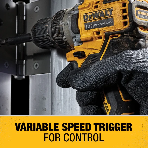 DCD701F2 XTREME 12-volt Max 3/8-in Brushless Cordless Drill (2 Li-ion Batteries Included and Charger Included) - Image 5