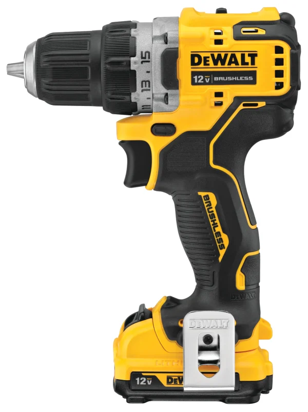 DCD701F2 XTREME 12-volt Max 3/8-in Brushless Cordless Drill (2 Li-ion Batteries Included and Charger Included) - Image 7