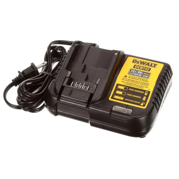 DCD740C1 20-Volt MAX Cordless 3/8 in. Right Angle Drill/Driver, (1) 20-Volt 1.3Ah Battery, Charger   Bag - Image 4