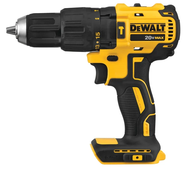 DCD778C2 1/2-in 20-volt Max Variable Speed Brushless Cordless Hammer Drill (2-Batteries Included) - Image 2