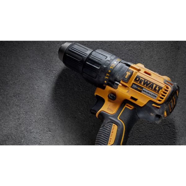 DCD778C2 1/2-in 20-volt Max Variable Speed Brushless Cordless Hammer Drill (2-Batteries Included) - Image 8