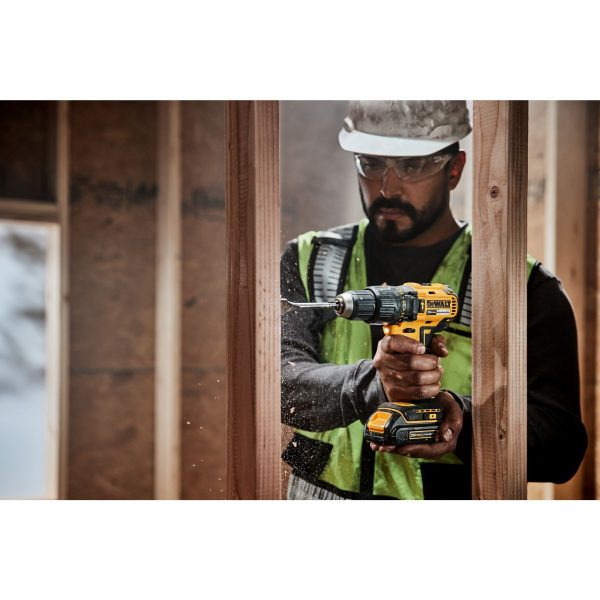 DCD778C2 1/2-in 20-volt Max Variable Speed Brushless Cordless Hammer Drill (2-Batteries Included) - Image 9
