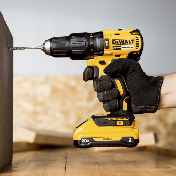DCD778L1 1/2-in 20-volt Max-Amp Variable Speed Brushless Cordless Hammer Drill (1-Battery Included) - Image 5