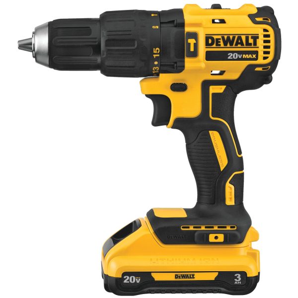 DCD778L1 1/2-in 20-volt Max-Amp Variable Speed Brushless Cordless Hammer Drill (1-Battery Included) - Image 6