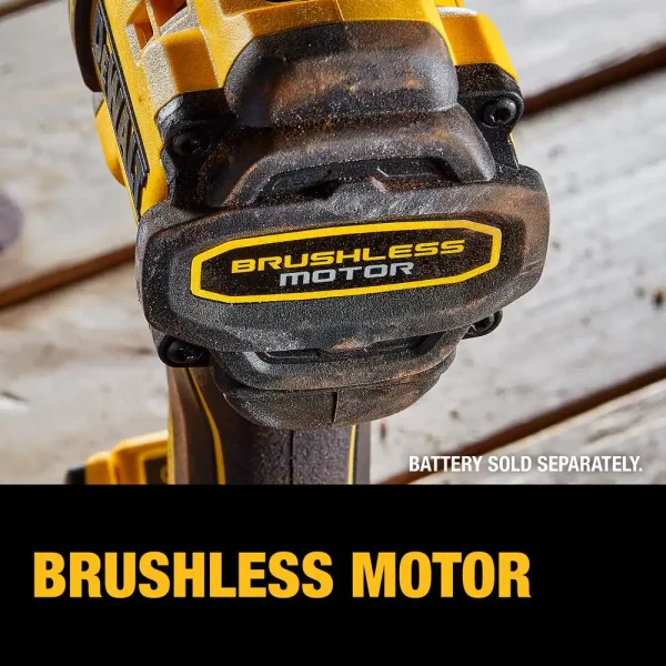 DCD800E2 20-Volt Lithium-Ion Cordless Brushless 1/2 in. Compact Drill Driver Kit with (2) 1.7 Ah Batteries and Charger - Image 2