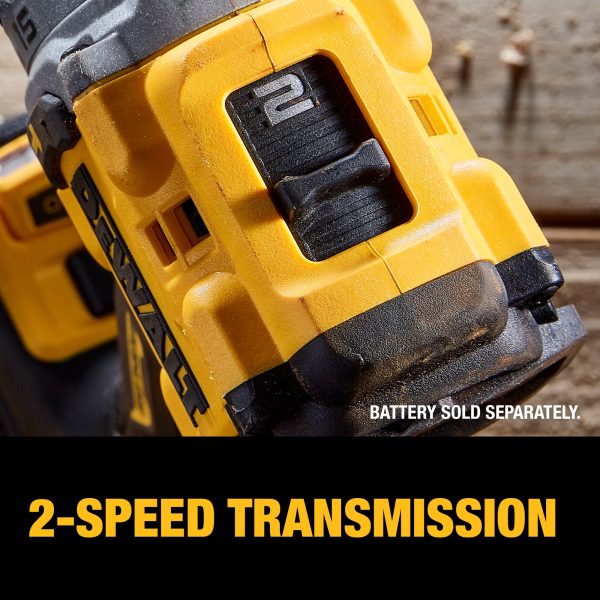 DCD805B XR 1/2-in 20-volt Max-Amp Variable Speed Brushless Cordless Hammer Drill - Image 5