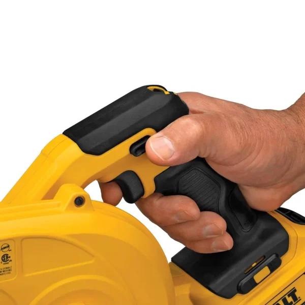 DCE100M1 20-Volt MAX Cordless Compact Jobsite Blower 135 MPH 100 CFM with (1) 20-Volt 4.0Ah Battery   Charger - Image 9