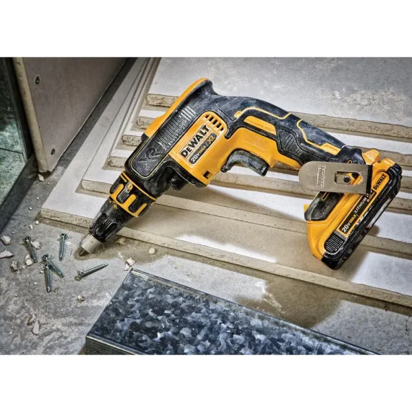 DCF620D2 20-Volt MAX XR Cordless Brushless Drywall Screw Gun with (2) 20-Volt 2.0Ah Batteries   Charger - Image 11
