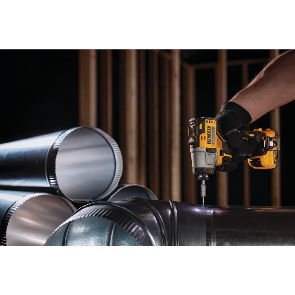 DCF801F2 XTREME 12-volt Max 1/4-in Variable Speed Brushless Cordless Impact Driver (2-Batteries Included) - Image 12