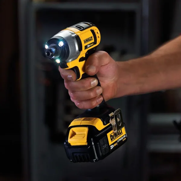 DCF885C1 20-Volt MAX Cordless 1/4 in. Impact Driver, (1) 20-Volt 1.3Ah Battery, Charger   Bag - Image 13