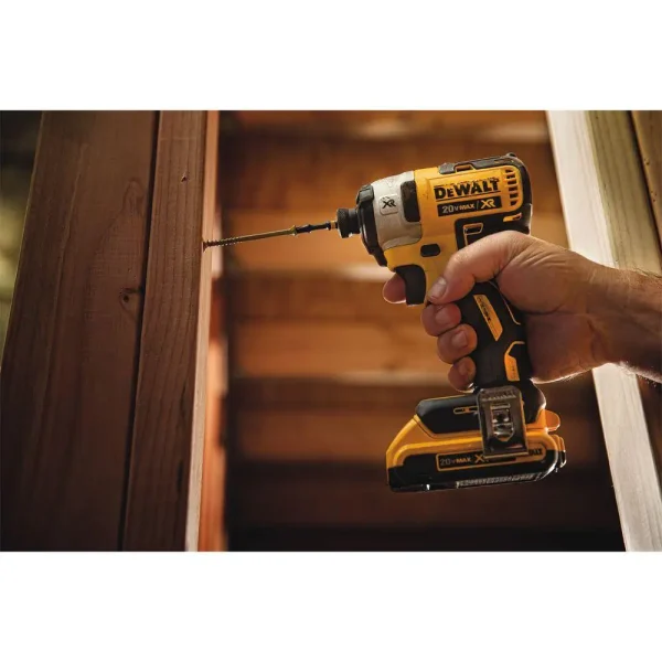 DCF887M2 20-Volt MAX XR Cordless Brushless 3-Speed 1/4 in. Impact Driver with (2) 20-Volt 4.0Ah Batteries   Charger - Image 13