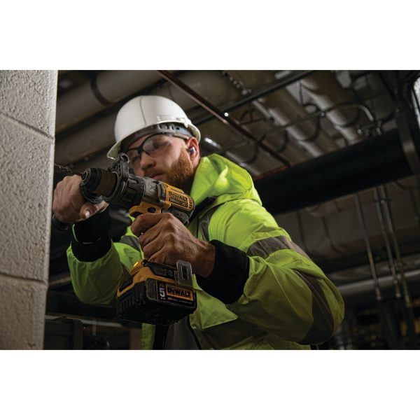 DCK299M2 XR 2-Tool 20-Volt Max Brushless Hammer Drill and Impact Driver Kit with Soft Case (2-Batteries and charger Included) - Image 5