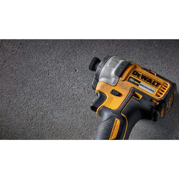 DCK379D2 3-Tool 20-Volt Max Brushless Power Tool Combo Kit with Soft Case (2-Batteries and charger Included) - Image 9
