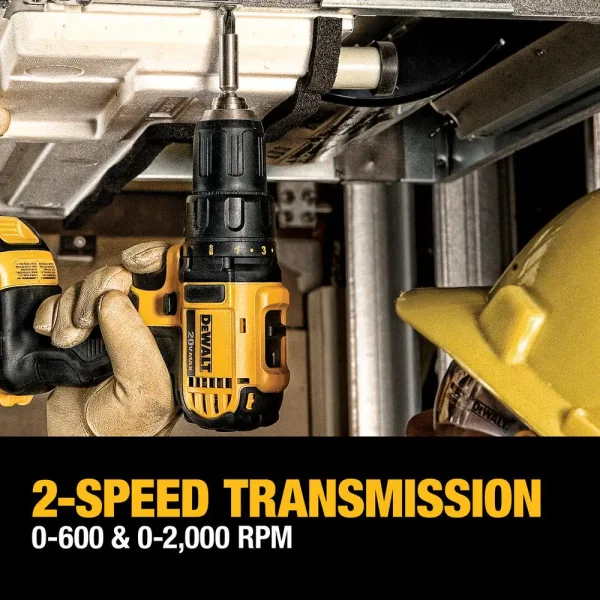 DCK421D2 20-Volt MAX Cordless Combo Kit (4-Tool) with (2) 20-Volt 2.0Ah Batteries   Charger - Image 7