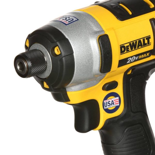 DCK466D2 20-Volt MAX Cordless Combo Kit (4-Tool) with (2) 20-Volt 2.0Ah Batteries   Charger - Image 11