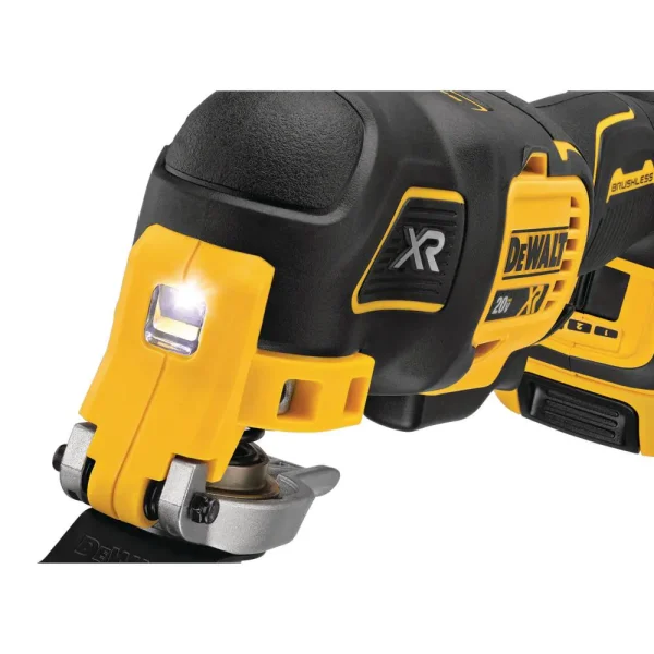 DCS356C1 20-Volt MAX XR Cordless Brushless 3-Speed Oscillating Multi-Tool with (1) 20-Volt 1.5Ah Battery   Charger - Image 5