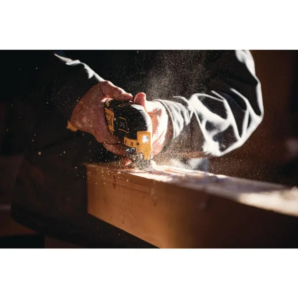 DCS356D1 20-Volt MAX XR Cordless Brushless 3-Speed Oscillating Multi-Tool with (1) 20-Volt 2.0Ah Battery   Charger - Image 13