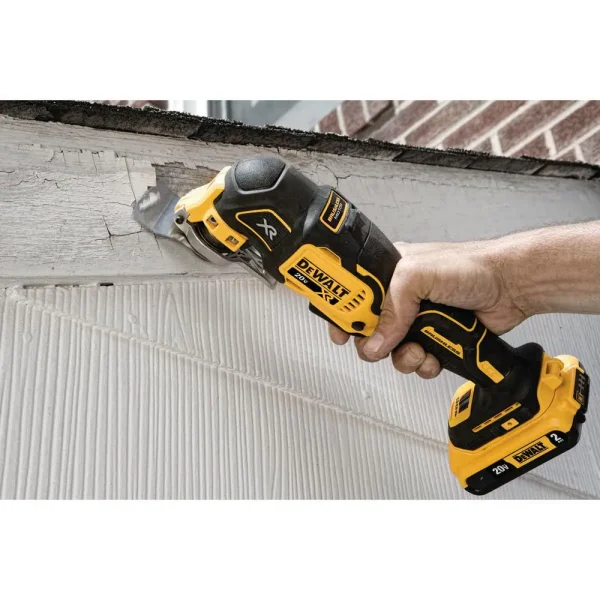 DCS356D1 20-Volt MAX XR Cordless Brushless 3-Speed Oscillating Multi-Tool with (1) 20-Volt 2.0Ah Battery   Charger - Image 14