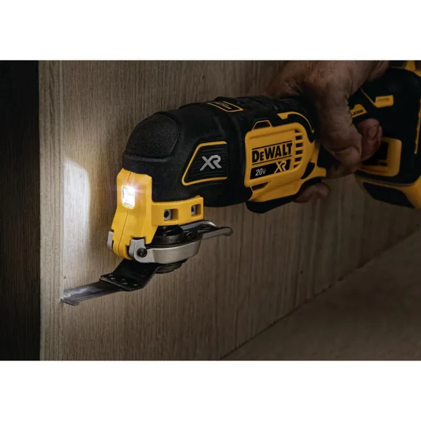 DCS356D1 20-Volt MAX XR Cordless Brushless 3-Speed Oscillating Multi-Tool with (1) 20-Volt 2.0Ah Battery   Charger - Image 15