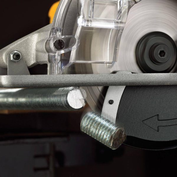 DCS373P2 20-Volt MAX Cordless 5-1/2 in. Metal Cutting Circular Saw with (2) 20-Volt Batteries 5.0Ah - Image 8