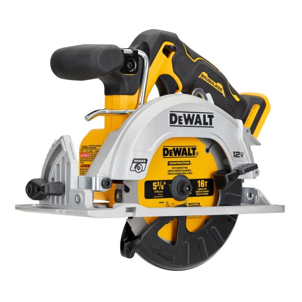 DCS512B XTREME 12-Volt Max 5-3/8-in Brushless Cordless Circular Saw (Tool Only)