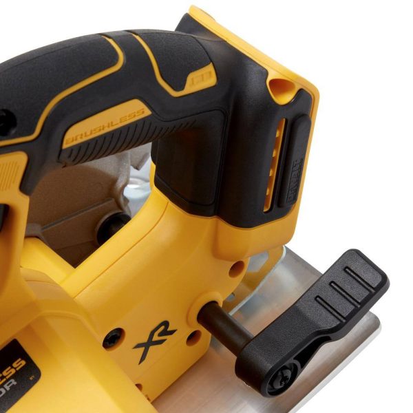 DCS570P1 20-Volt MAX XR Cordless Brushless 7-1/4 in. Circular Saw with (1) 20-Volt Battery 5.0Ah   Charger - Image 11
